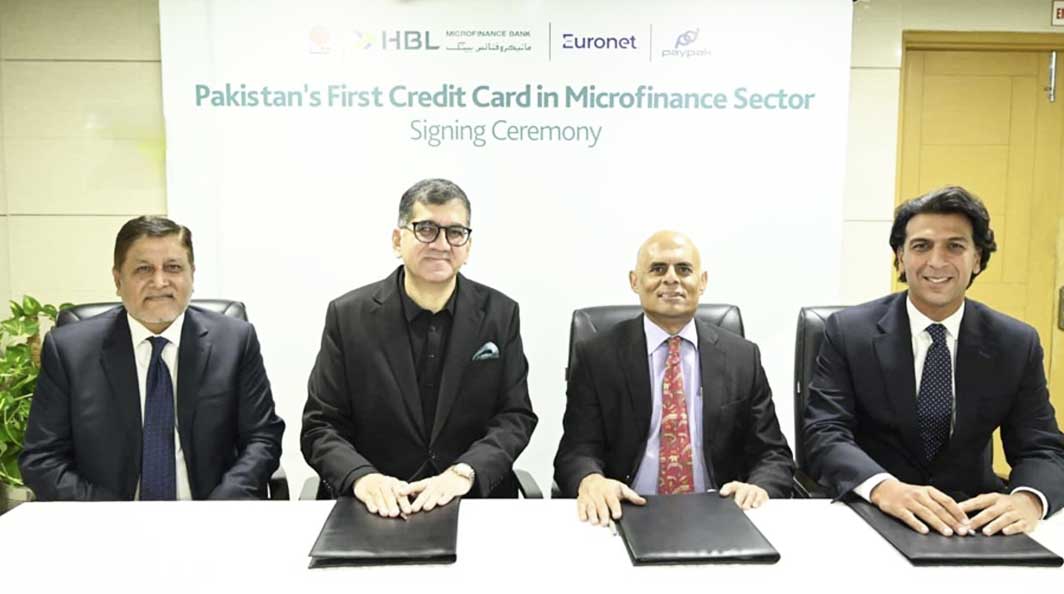 HBL Microfinance Bank, 1LINK & Euronet sign agreement to launch Pakistan’s first PayPak Credit Card 